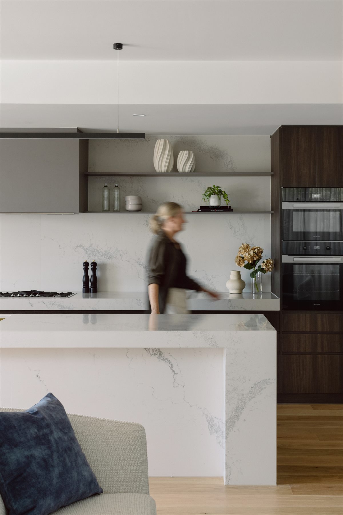 Styled kitchen prepared for sale