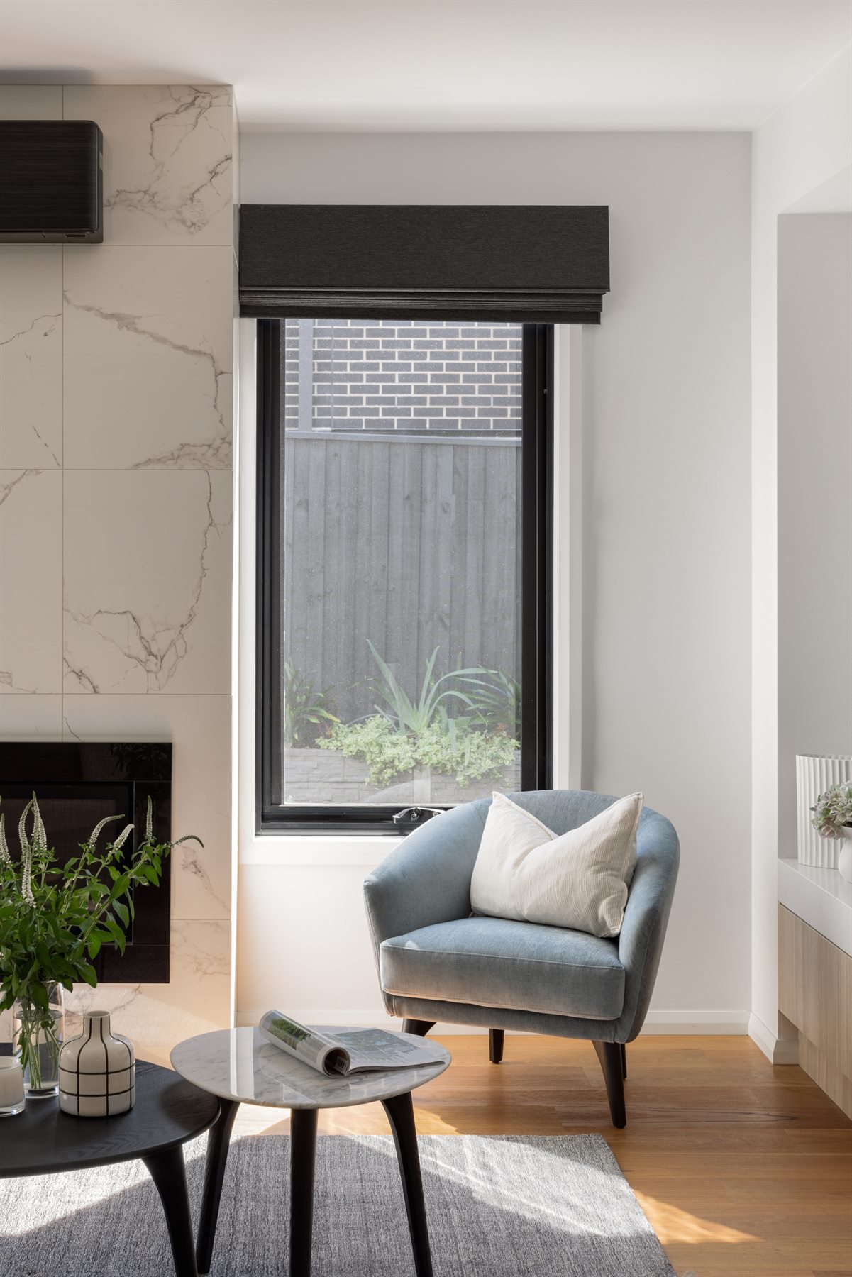 Oakrind Rise sitting area with armchair