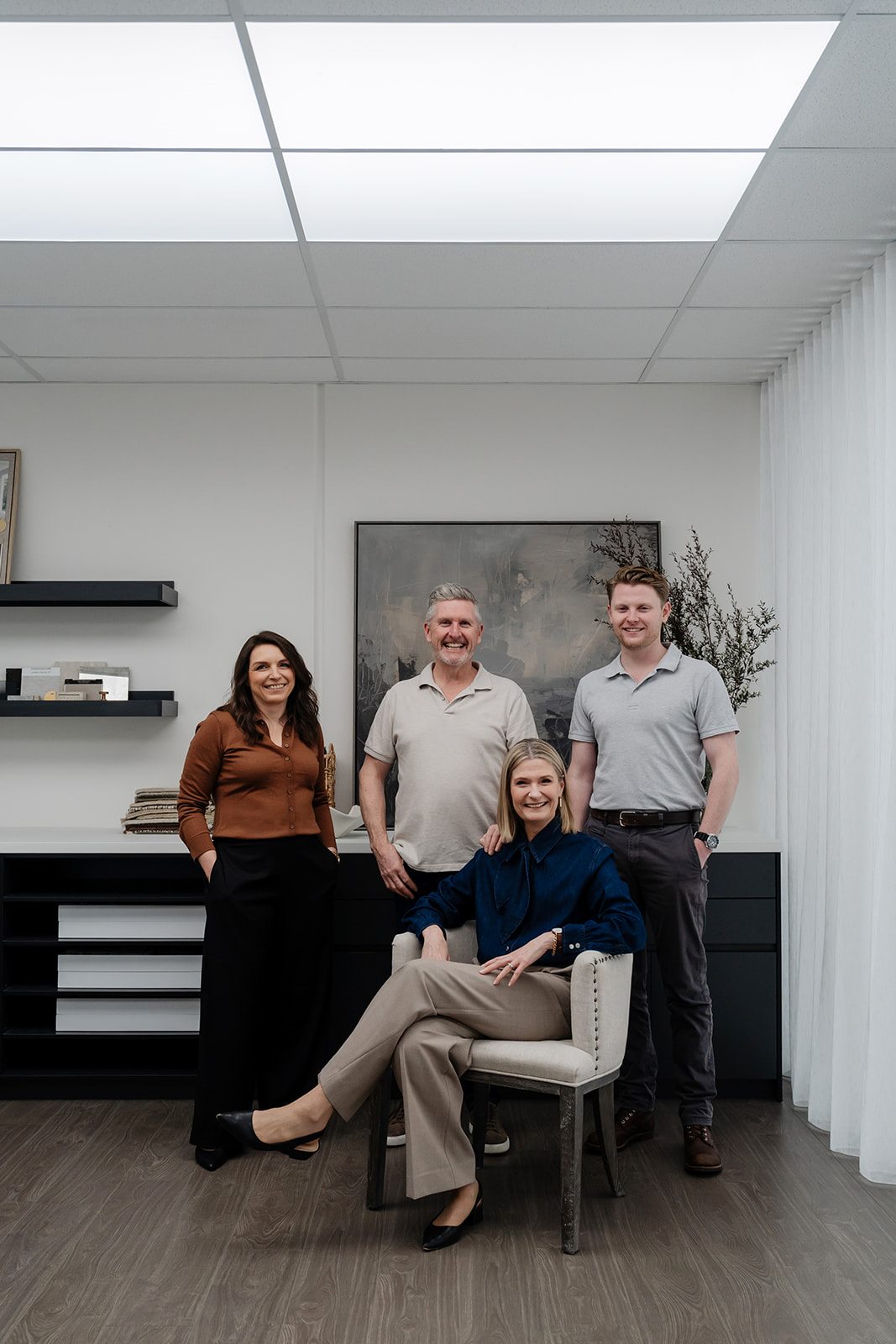 The Jackie Fyfe Interiors team