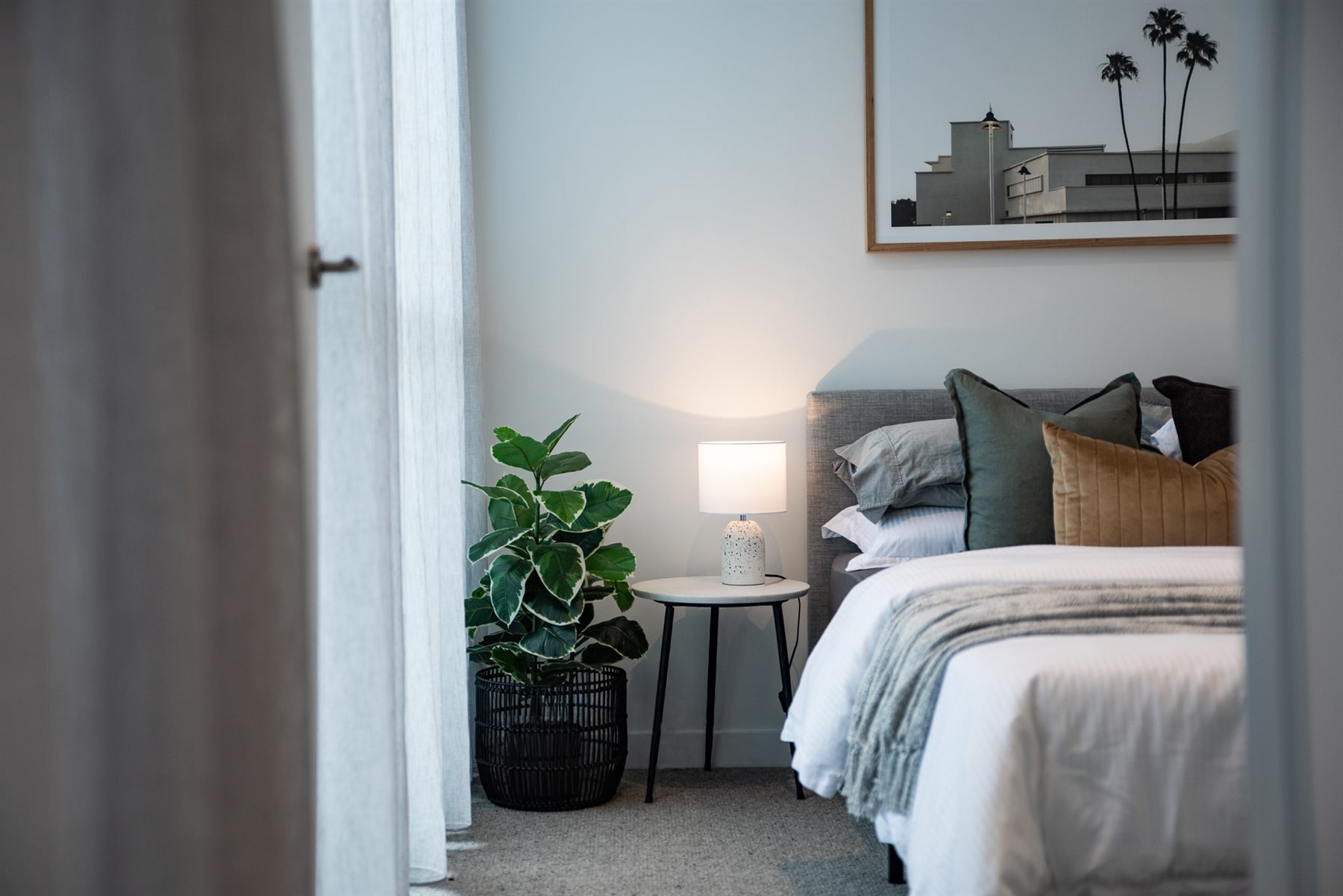 Oak Apartments bedroom
